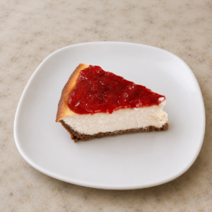 Strawberry Protein Cheesecake — 1 Slice