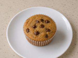 S&S Protein Banana Chocolate Chips Cupcakes