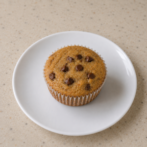 S&S Protein Banana Chocolate Chips Cupcakes