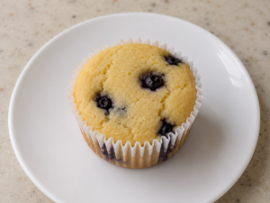 Protein Blueberry Cupcakes