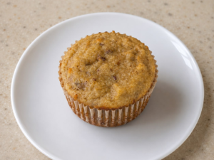 Protein Banana Walnut Cupcakes