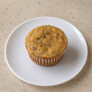 Protein Banana Walnut Cupcakes